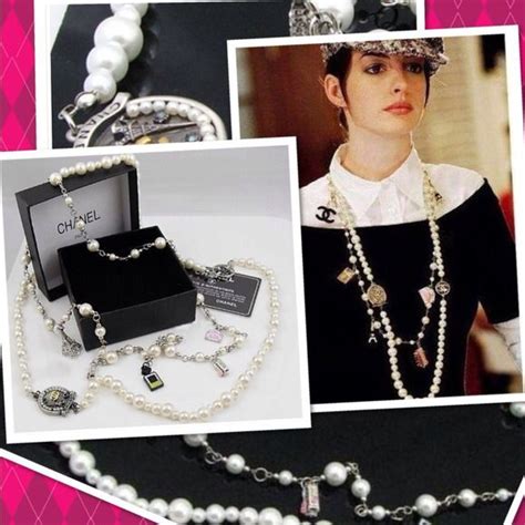 devil wears prada chanel necklace replica|devil wears prada vogue scene.